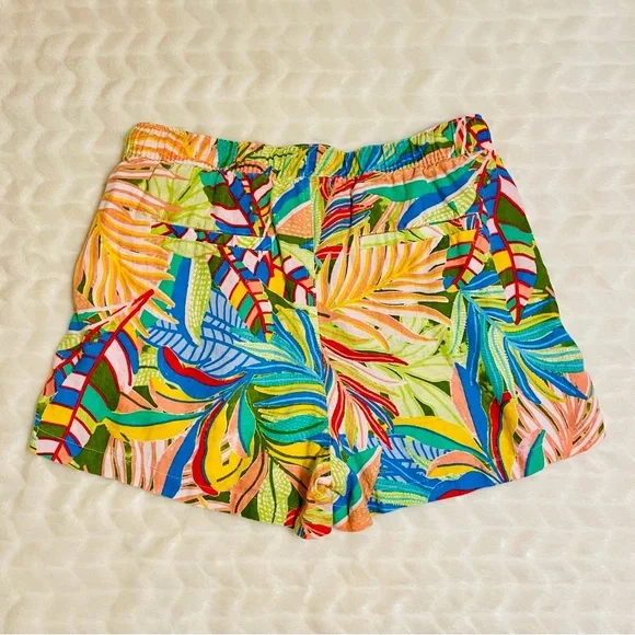 EUC- C&C California Colorful Linen Tank and Shorts Set- Medium - Picture 15 of 16